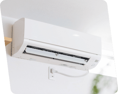 An air conditioner unit.