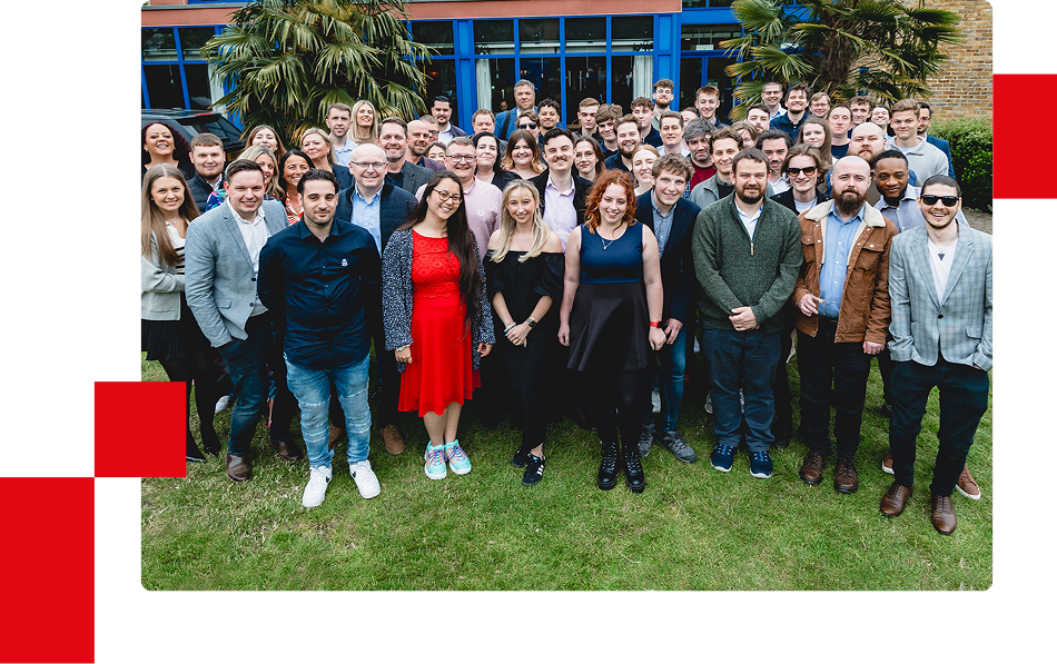 Group photo of the ITVET employees